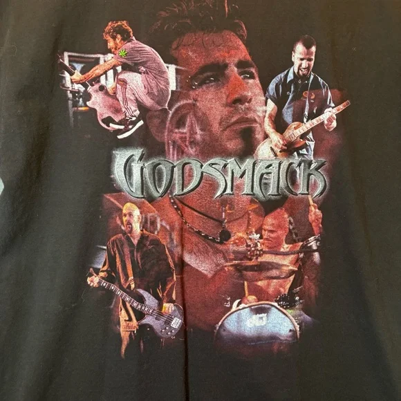 Godsmack Black Graphic Band Tee